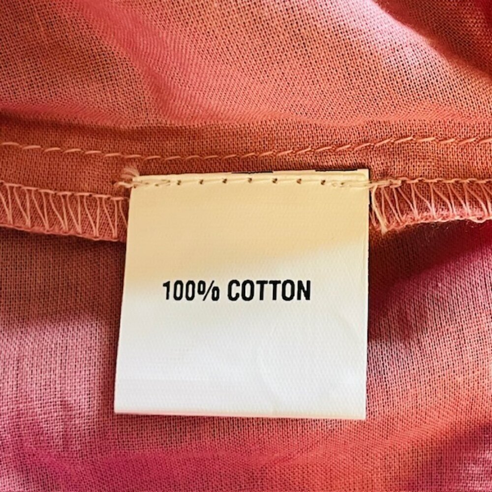 Anthropologie's Conditions Apply Hand Woven 100% Cotton Boho Maxi Dress Small - Picture 12 of 12